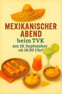 Mehr über den Artikel erfahren Mexikanischer Abend am 19.09.