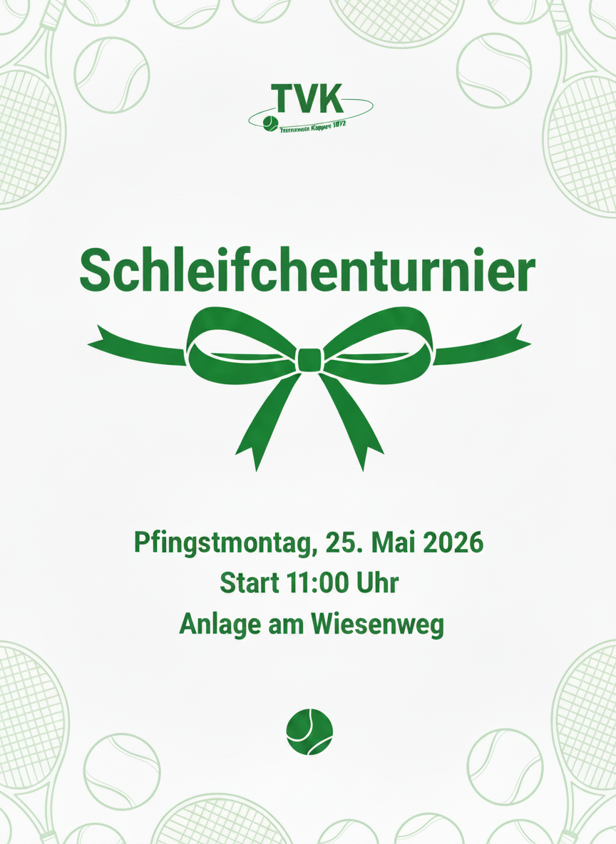 Du betrachtest gerade Schleifchenturnier am Pfingstmontag, 25.05.